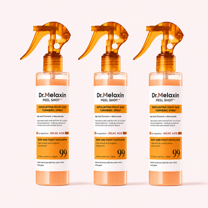 Dr. Melaxin™ Peel Shot: Spray, Scrub & Fade Dark Spots Fast