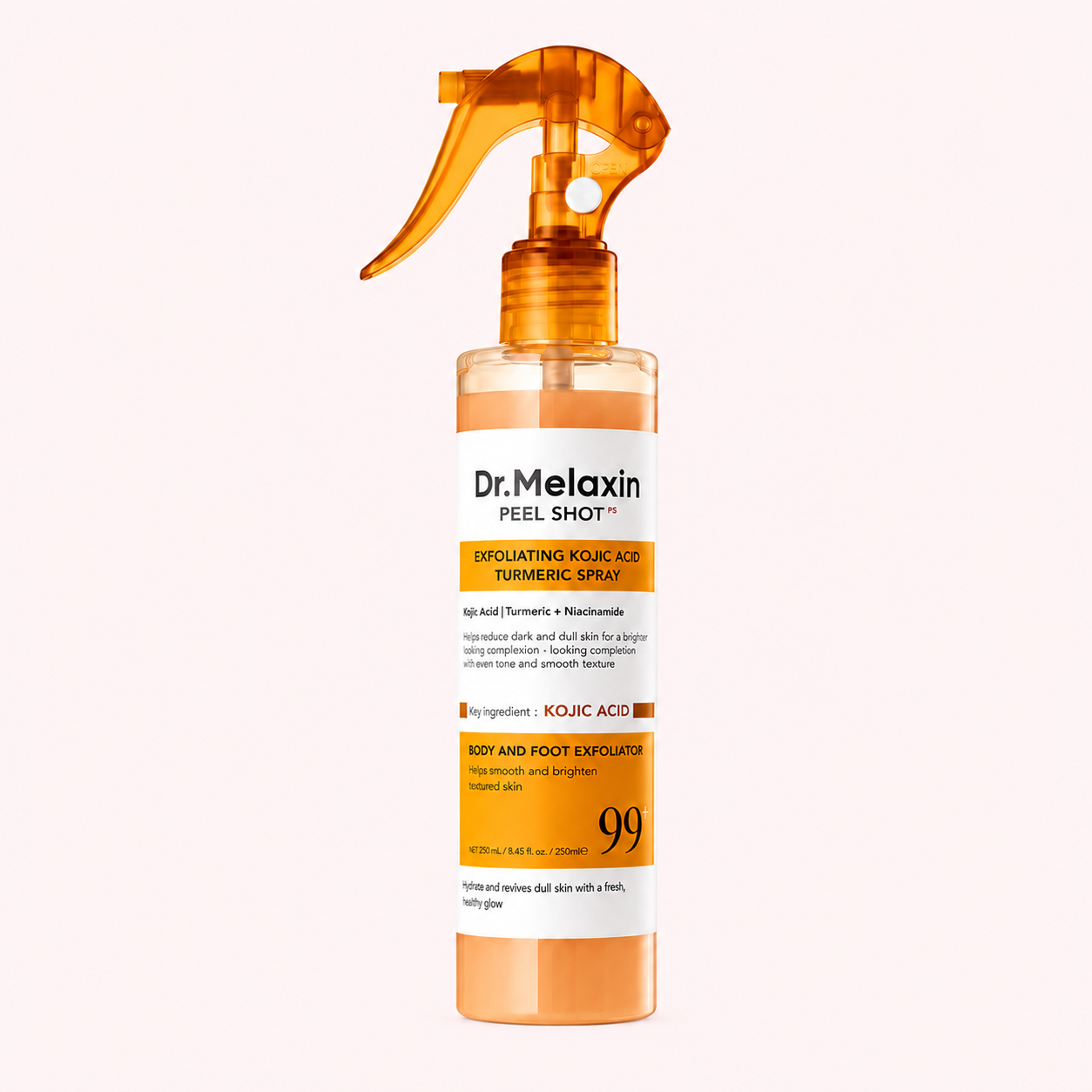 Dr. Melaxin™ Peel Shot: Spray, Scrub & Fade Dark Spots Fast
