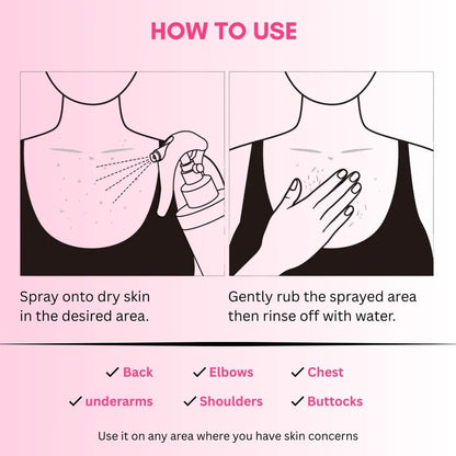 Dr. Melaxin™ Peel Shot: Spray, Scrub & Fade Dark Spots Fast